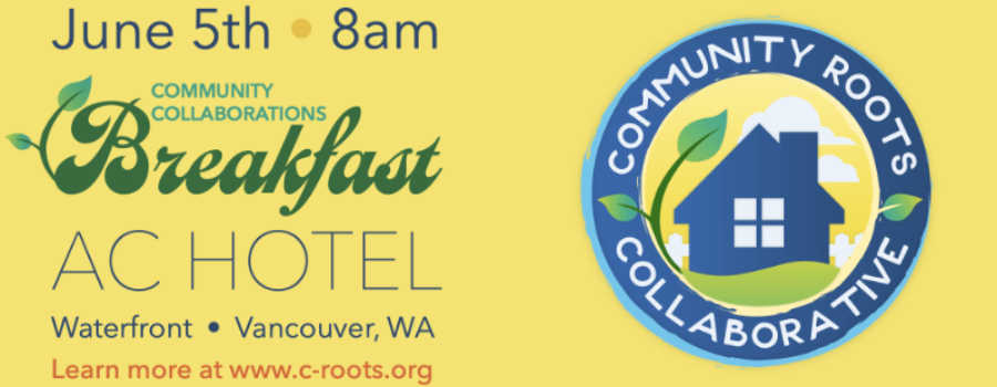 June 5, 7:30-9:30am | Community Collaborations Breakfast